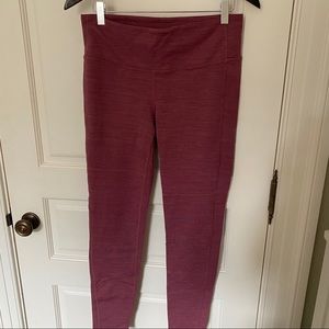 Athleta | red/maroon leggings